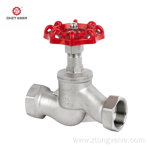 Stainless steel female globe valve